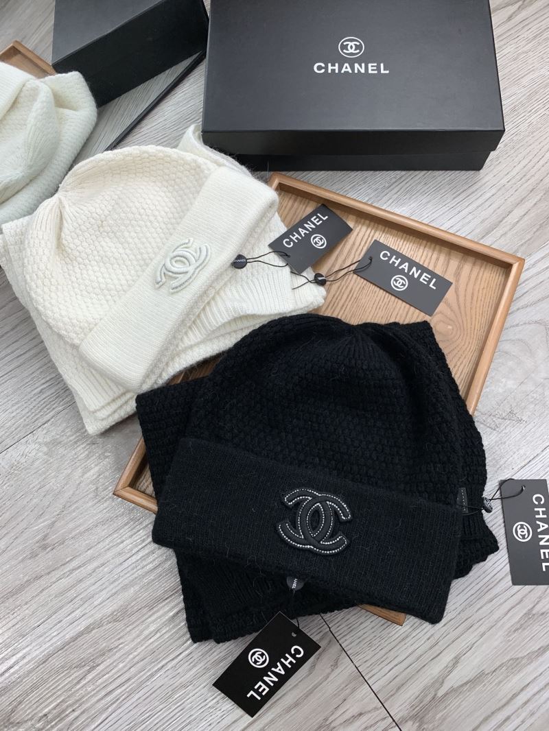 Chanel Caps Scarfs